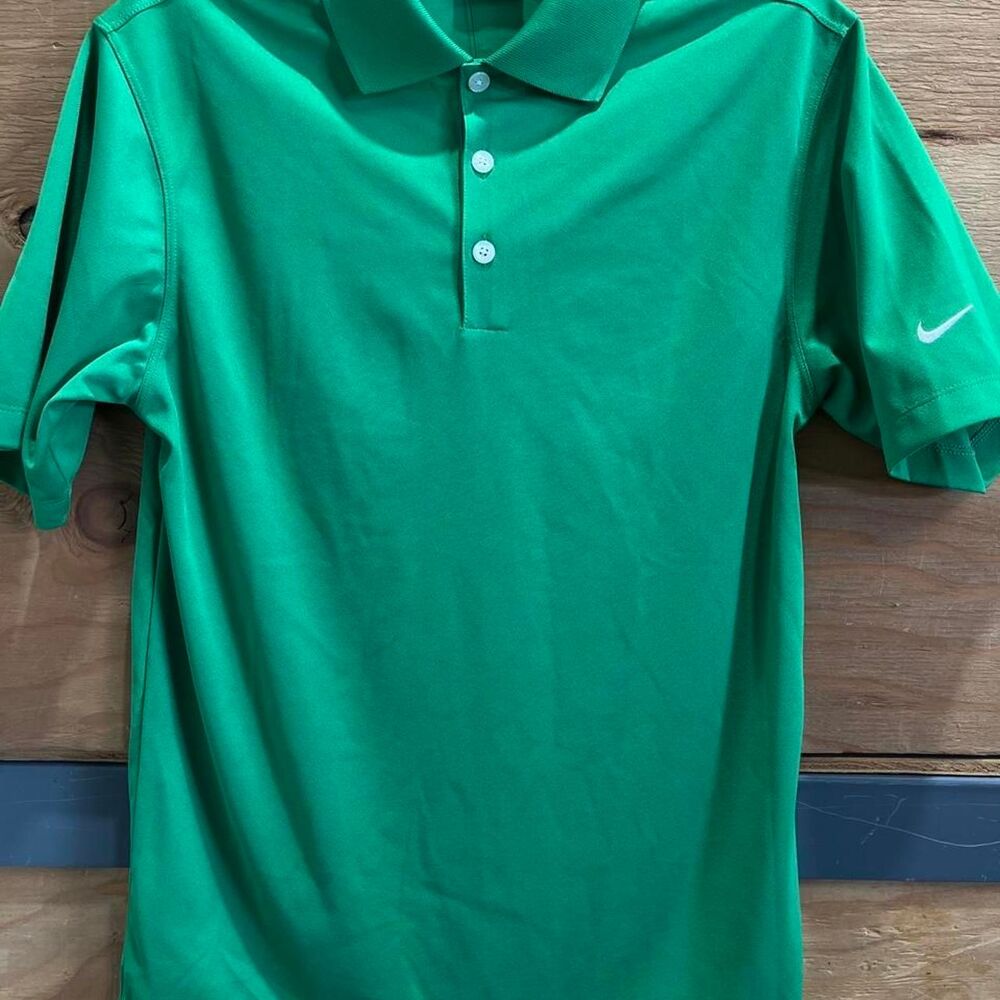 Nike Men's Green Polo-shirts